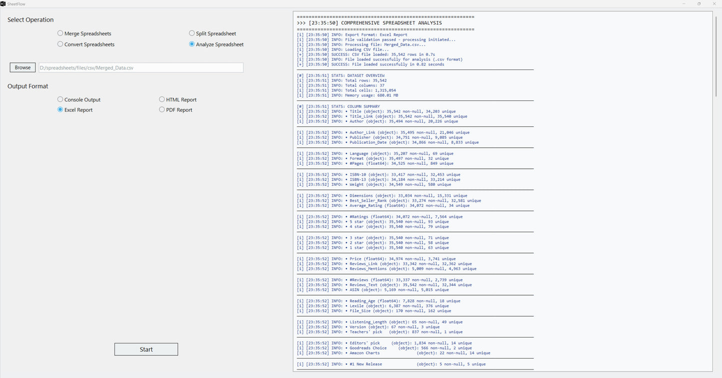 Professional Spreadsheet Automation Tool With Life Time License